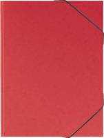 Brunnen FACT!plus, Envelope folder, A3, Karton, Rot, 600 g/m², Gummiband