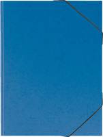 Brunnen FACT!plus, Envelope folder, A3, Karton, Blau, 600 g/m², Gummiband