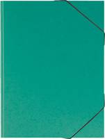 Brunnen FACT!plus, Envelope folder, A3, Karton, Grün, 600 g/m², Gummiband