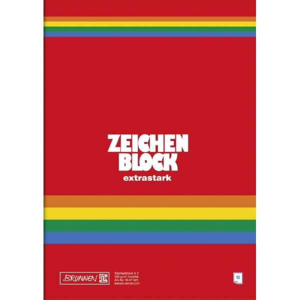 Zeichenblock A2 125g/qm 10 Blatt