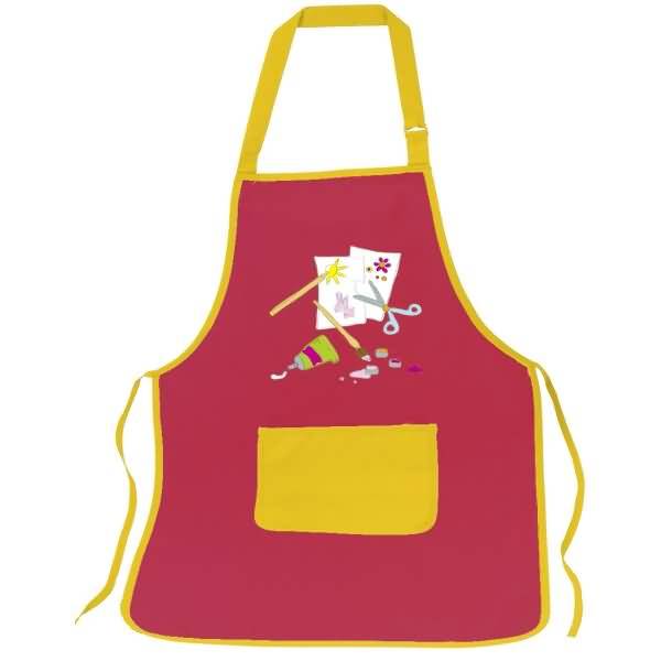 Kinderschürze 50x57cm 2 Motive sortiert