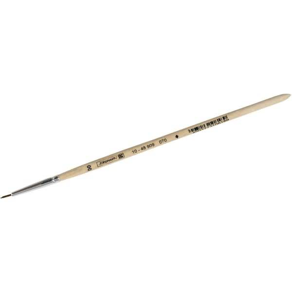 Feinhaarpinsel Schule Holz 00