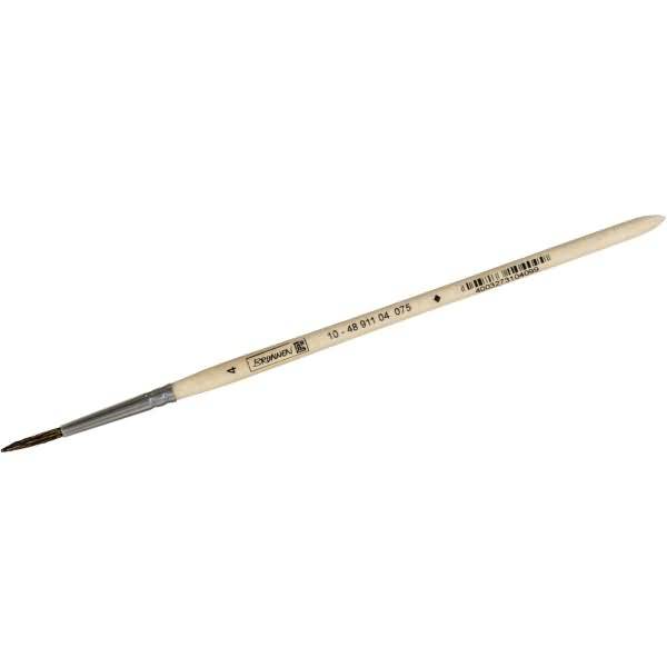 Feinhaarpinsel Schule Holz 4