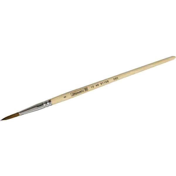 Feinhaarpinsel Schule Holz 8