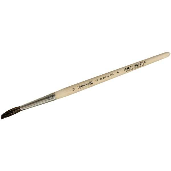 Feinhaarpinsel Schule Holz 11