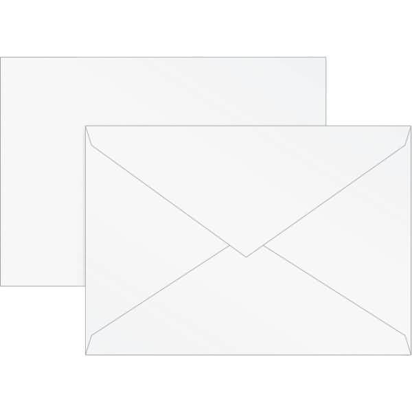 Briefumschläge C6 Seidenfutter 80g/qm perlweiß VE=10 Stück