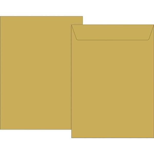 Versandtaschen C5 70g/qm gummiert braun VE=10 Stück