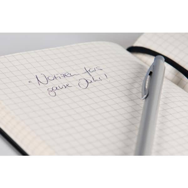 Notizbuch Kompagnon Klassik A6 kariert 96 blatt 80g/qm schwarz