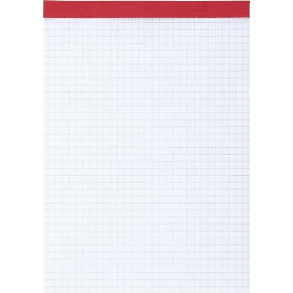 Notizblock A5 kariert 50 Blatt perforiert