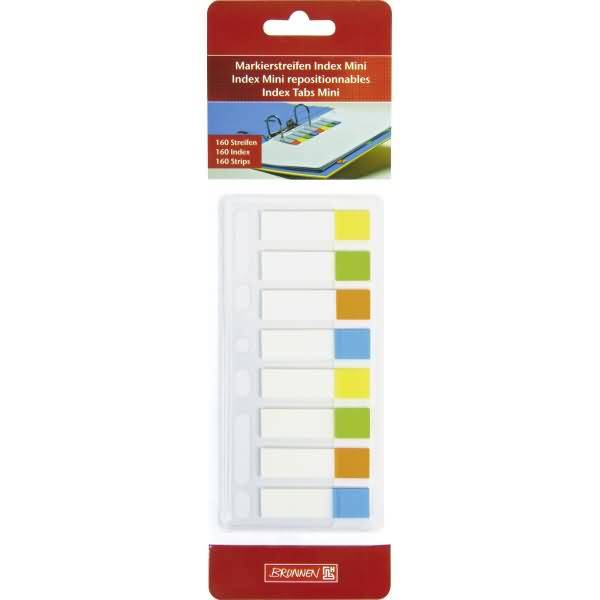 Markierstreifen Index Mini 4,8x1,2cm farbig sortiertifen