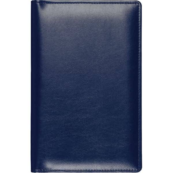 Visitenkartenmappe Soft 12,5x20cm blau