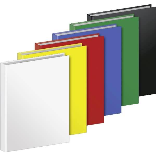 Ringbuch Uni A5 4 Ringe 20mm farbig sortiert