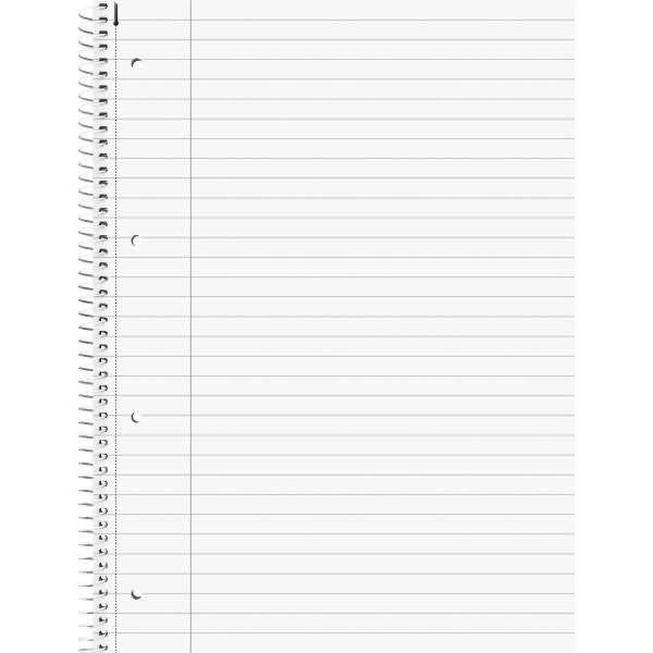 Brunnen 1067941 - Blau - 80 Blätter - Liniertes Papier - A4 - Spiralbindung - Bl