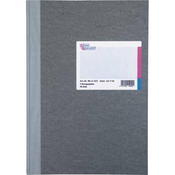 Spaltenbuch A4 2 Spalten 96 Blatt hellblau