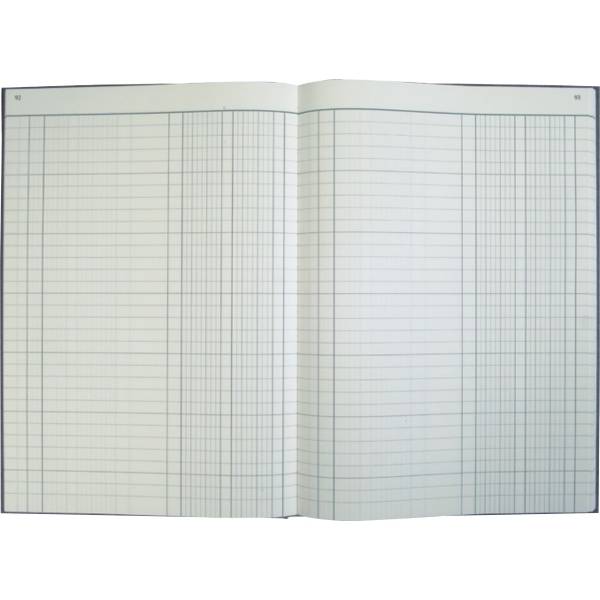 Spaltenbuch A4 2 Spalten 96 Blatt hellblau