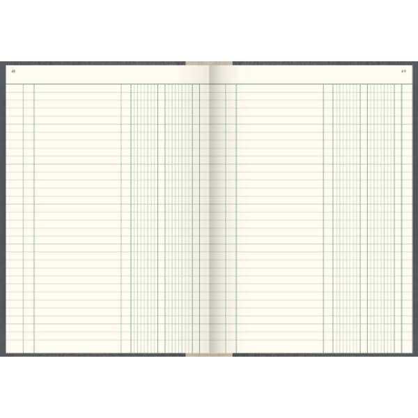 Spaltenbuch A4 2 Spalten 192 Blatt hellblau