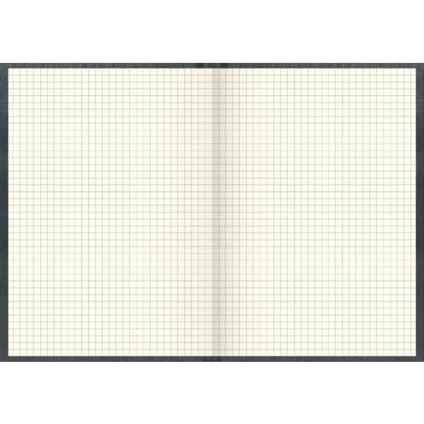 Geschäftsbuch A5 kariert 144 Blatt hellgrau