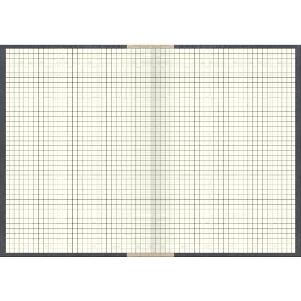 Geschäftsbuch A5 kariert 240 Blatt hellblau