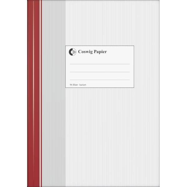 Geschäftsbuch A5 kariert 96 Blatt