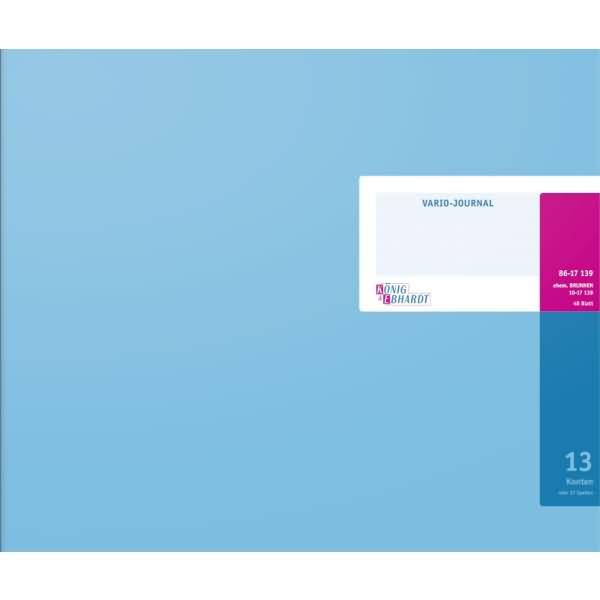 Vario Journal 13 Konten 48 Blatt 34,8x25,5cm