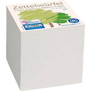 KOENIG&EBHARDT Recycling Notizwürfel grau 8.5 x 8.5 cm ca. 650 Blatt 1 Pack