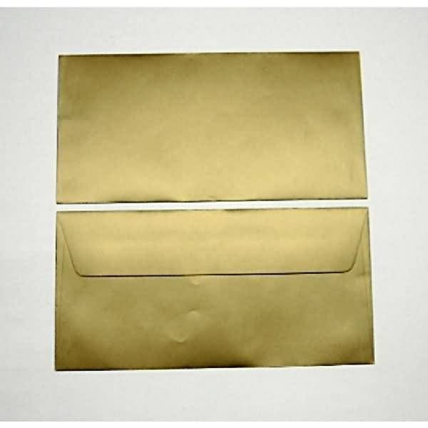 Briefumschläge DIN C6/5 130g/qm haftklebend VE=100 Stück gold