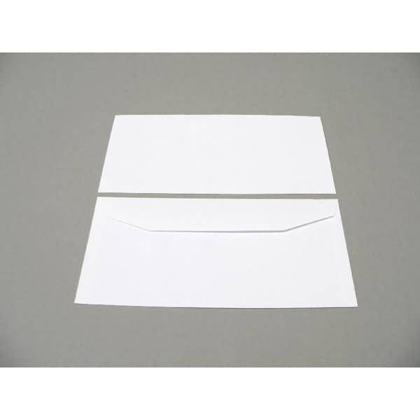 Kuvertierhüllen 114x235mm 90g/qm gummiert VE=1000 Stück weiß
