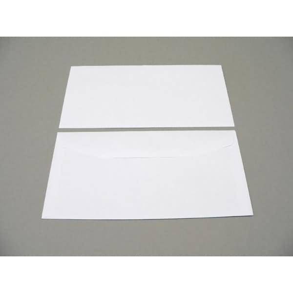 Kuvertierhüllen 121x235mm 90g/qm gummiert VE=1000 Stück weiß