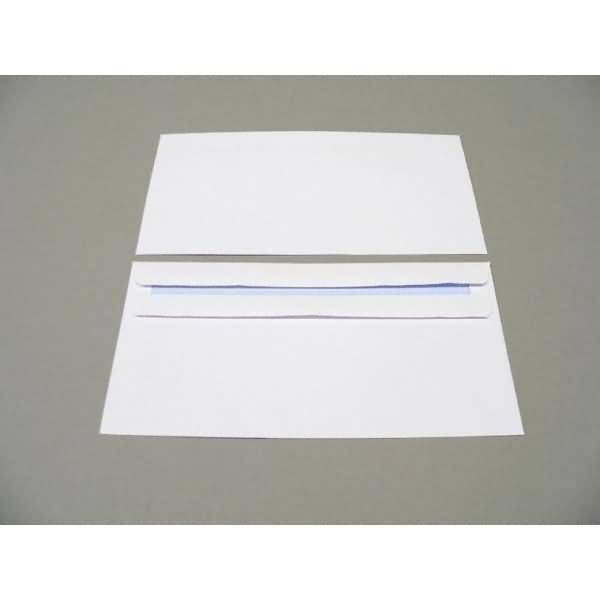 Briefumschläge 121x235mm 90g/qm selbstklebend VE=1000 Stück weiß