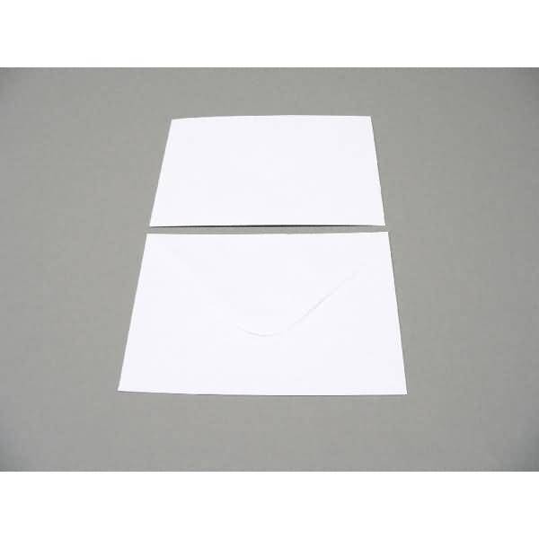 Briefumschläge 133x185mm 100g/qm gummiert VE=1000 Stück weiß