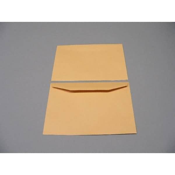 Kuvertierhüllen 155x220mm 80g/qm gummiert VE=500 Stück braun