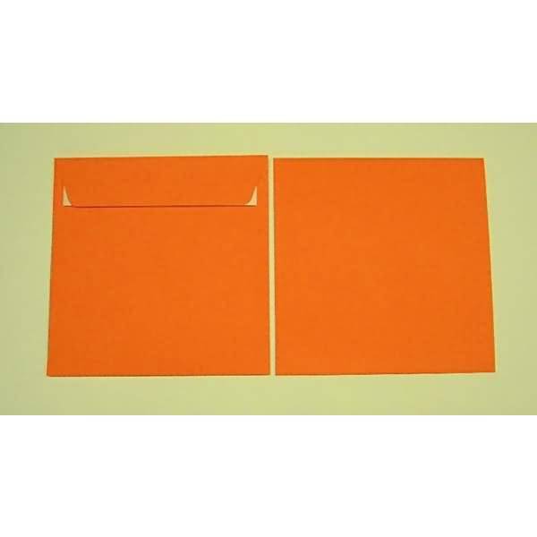Briefumschläge 160x160mm 120g/qm haftklebend VE=100 Stück abendrot