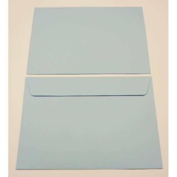 Briefumschläge C5 120g/qm haftklebend VE=100 Stück baby blau