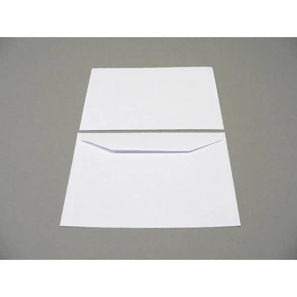 Kuvertierhüllen 162x235mm 90g/qm gummiert VE=500 Stück weiß
