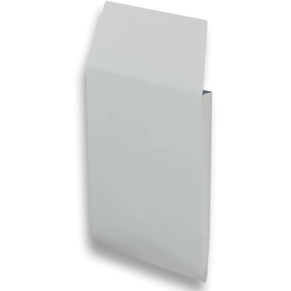 Faltentaschen 162x229x25mm C5 120g/qm haftklebend VE=125 Stück weiß