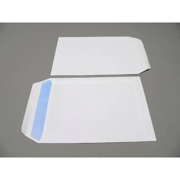 Versandtaschen 216x270mm 100g/qm selbstklebend VE=250 Stück weiß