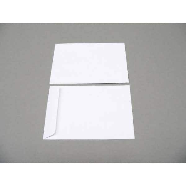 Versandtaschen 89x124mm 90g/qm gummiert VE=1000 Stück weiß