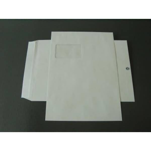 Versandtaschen C4 100g/qm haftklebend Fenster VE=250 Stück grau