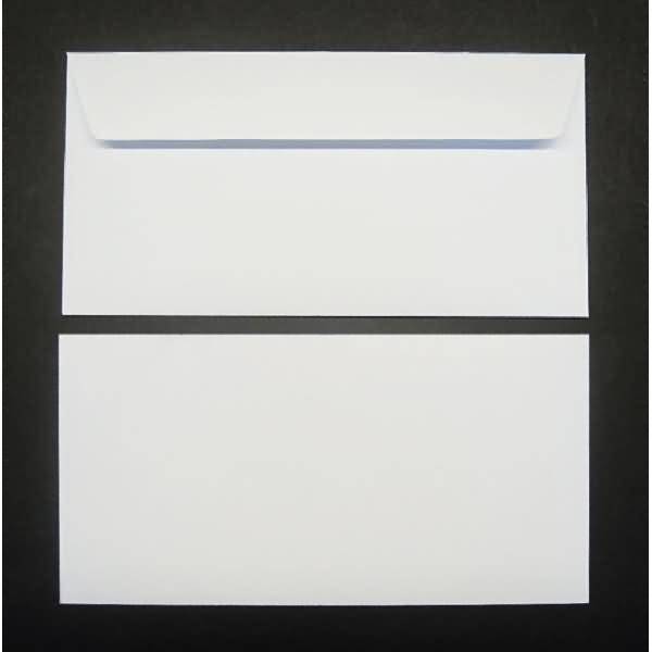 Briefumschläge DINlang 90g/qm haftklebend VE=100 Stück weiß