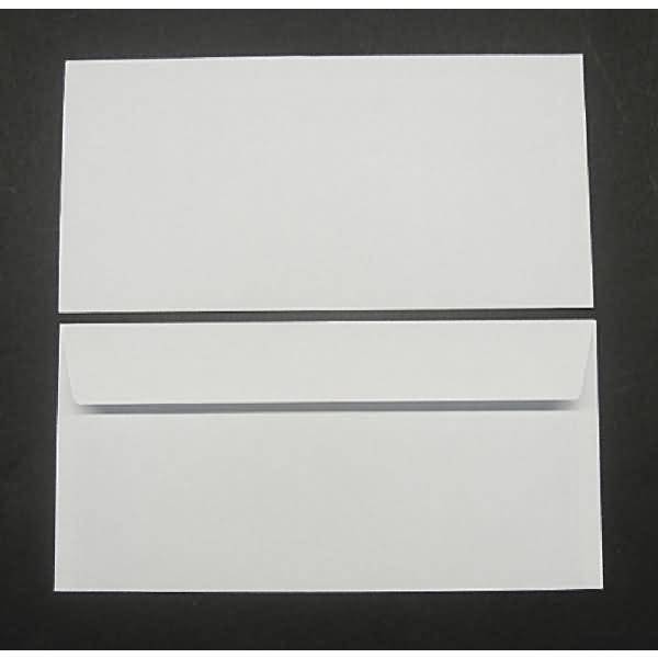 Briefumschläge 105x216mm 80g/qm gummiert VE=1000 Stück weiß