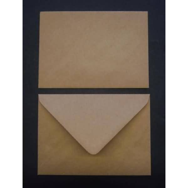 Briefumschläge C6 100g/qm gummiert VE=100 Stück braun