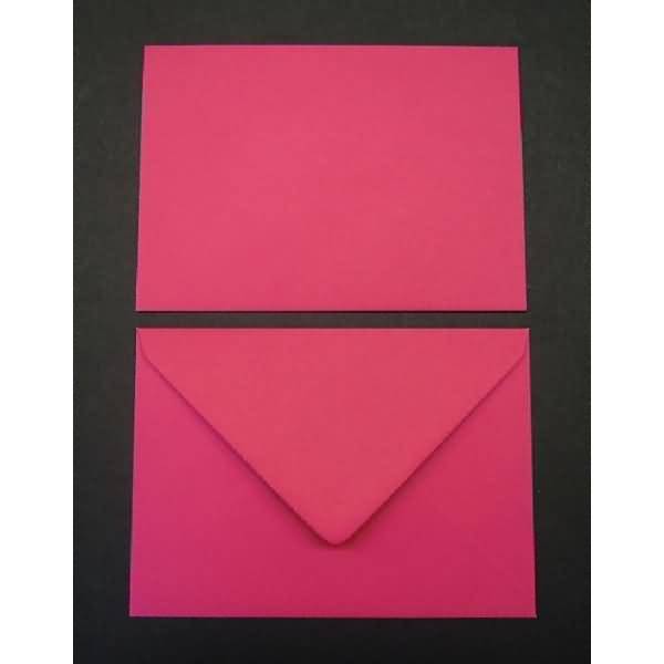 Briefumschläge 133x184mm 100g/qm gummiert VE=100 Stück pink