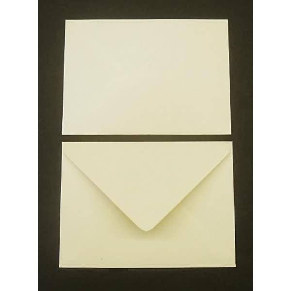 Briefumschläge 125x175mm (DIN B6) 100g/qm gummiert VE=100 Stück ivory