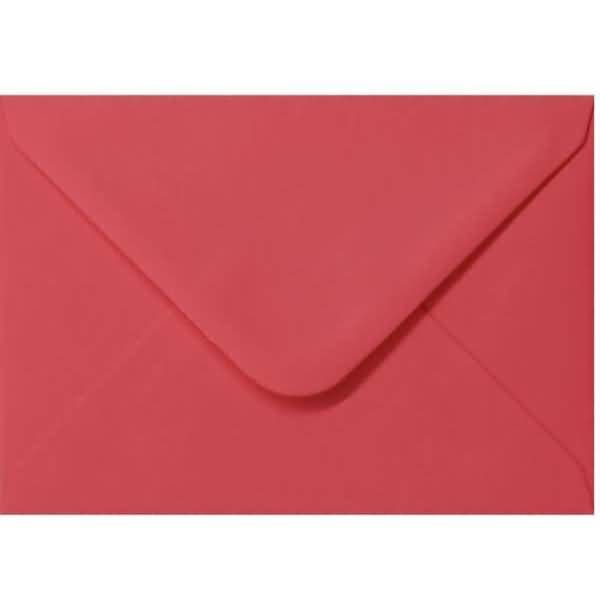 Briefumschläge 133x184mm 100g/qm gummiert VE=100 Stück nelke