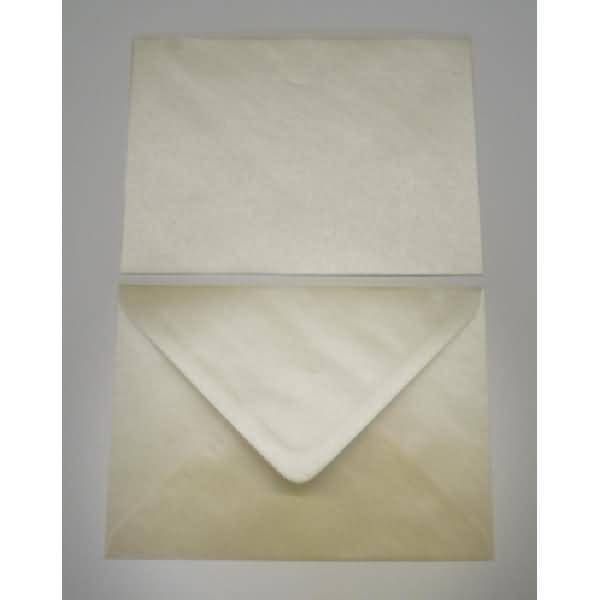 Briefumschläge 125x175mm (DIN B6) 100g/qm gummiert VE=100 Stück champagner