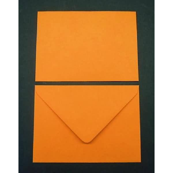 Briefumschläge 133x184mm 100g/qm gummiert VE=100 Stück pastellorange