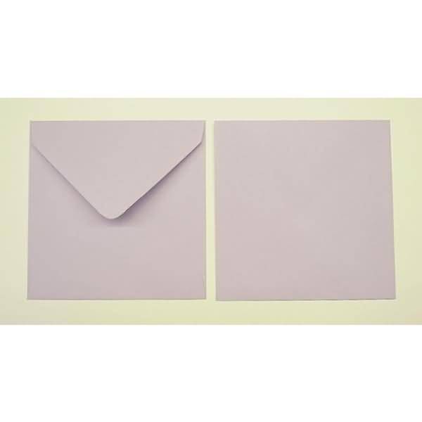 Briefumschläge 130x130mm 100g/qm gummiert VE=100 Stück lilac