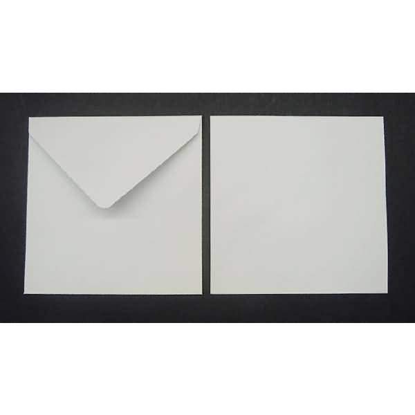 Briefumschläge 130x130mm 100g/qm gummiert VE=100 Stück weiß