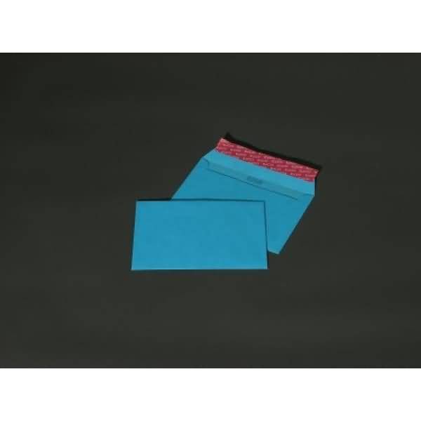 Briefumschläge C6 100g/qm haftklebend VE=100 Stück intensivblau
