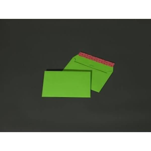 Briefumschläge C6 100g/qm haftklebend VE=100 Stück intensivgrün